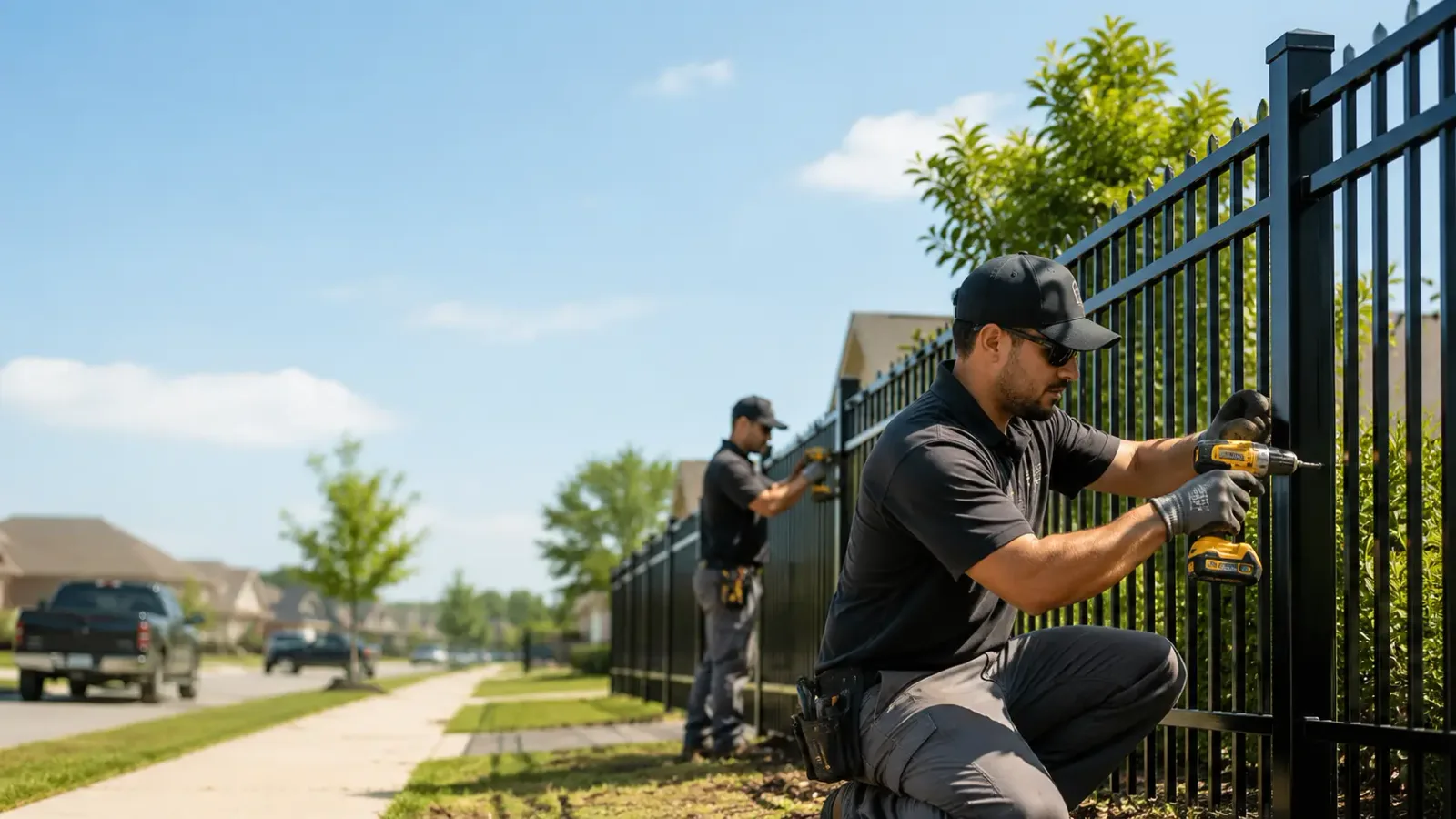 Metal Fence Installation in Clutier, IA